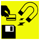 Držite magnet dalje od Magnetic Media.png Keep Magnet Away from Magnetic Media.png