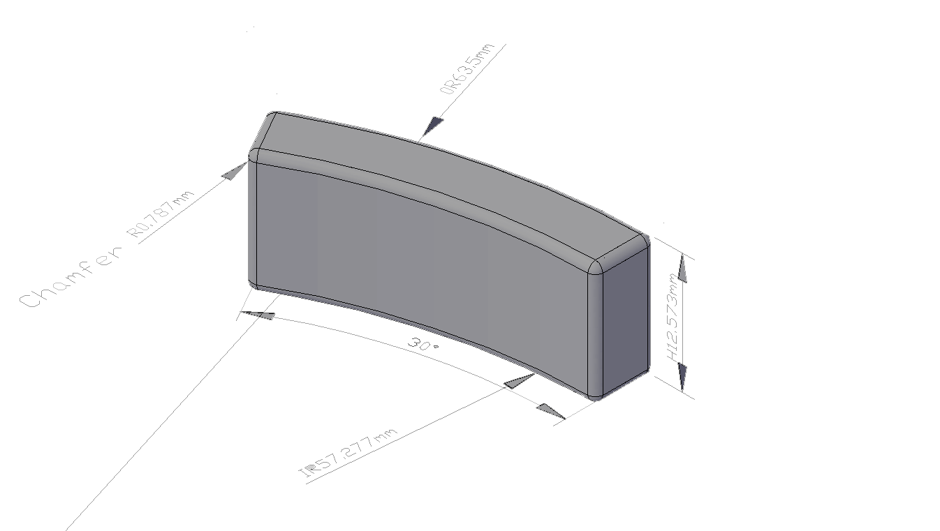 Arc Neodymium Magnet (1)